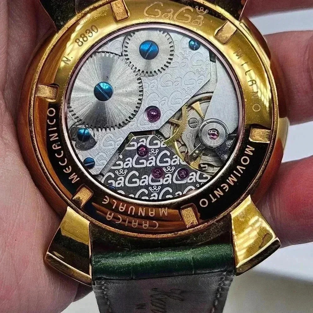 GAGA MILANO Automatic 48MM  Watch ⌚️ - Picture 3 of 14